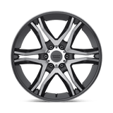 AR893 MAINLINE 17X8 6X5.5 G-BLK/MCH 0MM