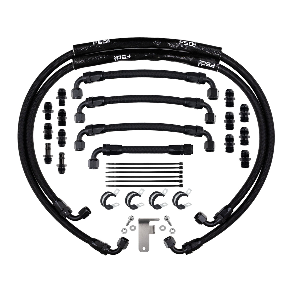 FSD 03-07 Ford 6.0L Factory Replacement Transmission Line Kit