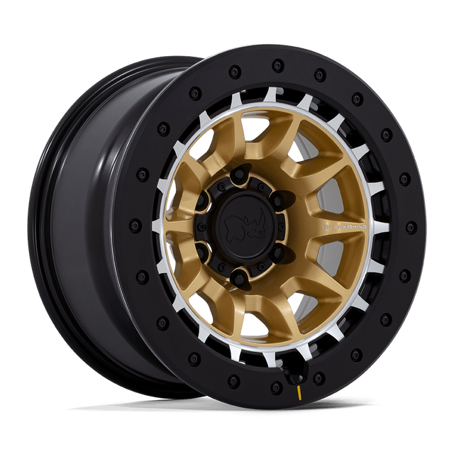 TUSK 17X8.5 5X5.5 78 -10 M-GOLD-MCH