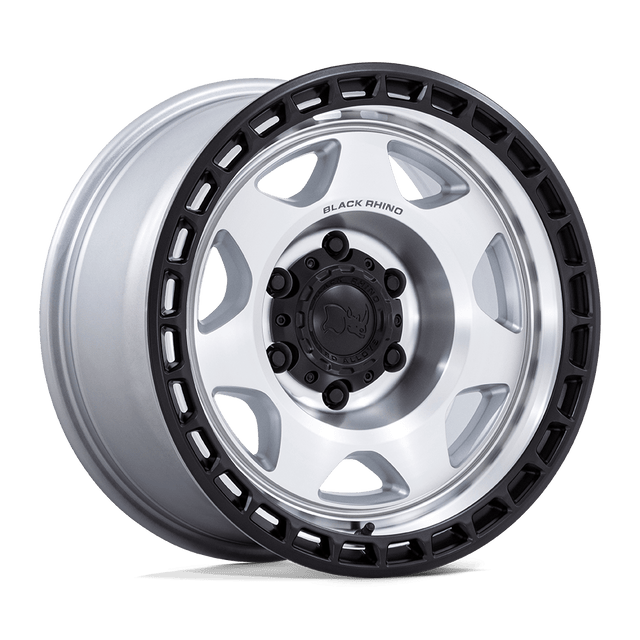 VOYAGER 17X8.5 6X5.5 106 -10 SLV-MC-BLK