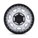 VOYAGER 17X8.5 6X5.5 106 +0 SLV-MCH-BLK