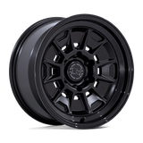 MONDO 17X8.5 6X5.5 106 -10 M-BLK GB-LP