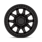 BR CALICO 17X8.5 6X5.5 106 M-BLK +0
