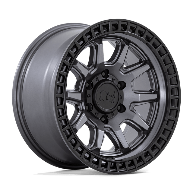BR CALICO 17X8.5 6X5.5 106 M-GMTL BLK +0