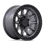 BR CALICO 17X8.5 6X5.5 106 M-GMTL BLK +0