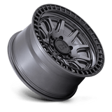 BR CALICO 17X8.5 6X5.5 106 MGMTL BLK -10