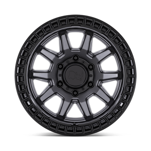 BR CALICO 17X8.5 6X5.5 106 M-GMTL BLK +0