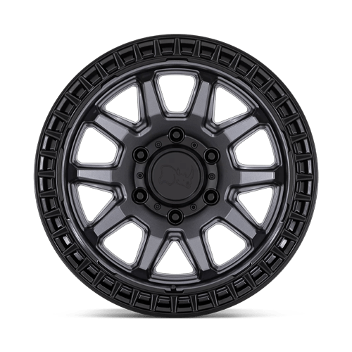 BR CALICO 17X8.5 6X5.5 106 MGMTL BLK -10