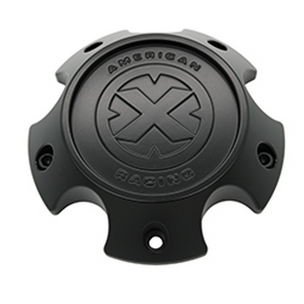 OPEN END LARGE 5LUG CAP - SATIN BLACK