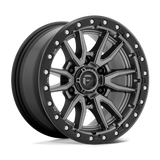 REBEL 16X8 6X5.5 106 +1 M-GMTL-BLK-RG