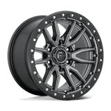 REBEL 17X9 6X5.5 106 -12 M-GMTL-BLK-RG
