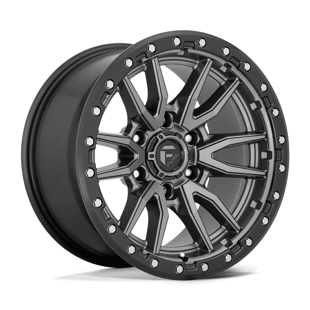 REBEL 18X9 6X5.5 106 -12 M-GMTL-BLK-RG