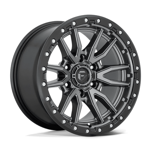 REBEL 18X9 6X5.5 106 -12 M-GMTL-BLK-RG