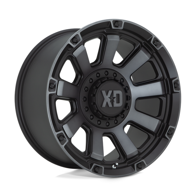 XD852 20X10 6X135/5.5 S-BLK GTCC -18MM