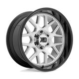 XD849 22X10 6X135 BRUSH MILL GBLK LP -18