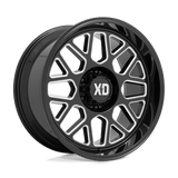 XD849 20X9 8X6.5 G-BLK MILL 18MM