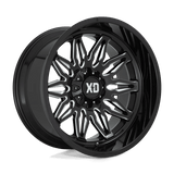 XD859 22X12 5X5/5.5 G-BLK MILLED -44MM