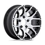 HE1825 15X6 6X5.5 +0 G-BLK-MCH (NO CAP)