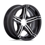 HE1827 15X6 6X5.5 G-BLK MACH -6MM