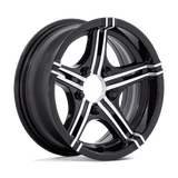 HE1827 15X6 6X5.5 -6 G-BLK-MCH (NO CAP)