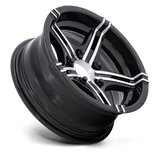HE1827 15X6 6X5.5 -6 G-BLK-MCH (NO CAP)
