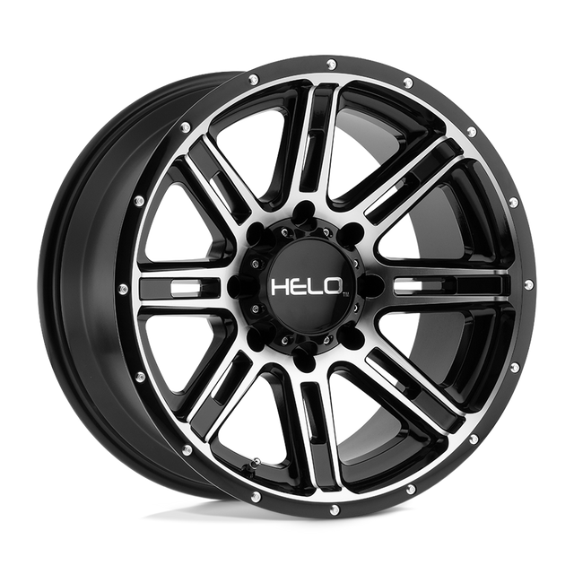 HE900 20X9 6X5.5 G-BLK MACH 18MM