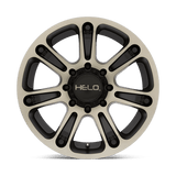 HE904 20X9 6X5.5 SATIN BLACK DTCC 18MM