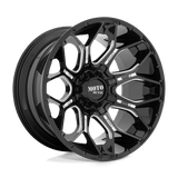 MO808 20X10 6X135/5.5 G-BLK MILL -18MM