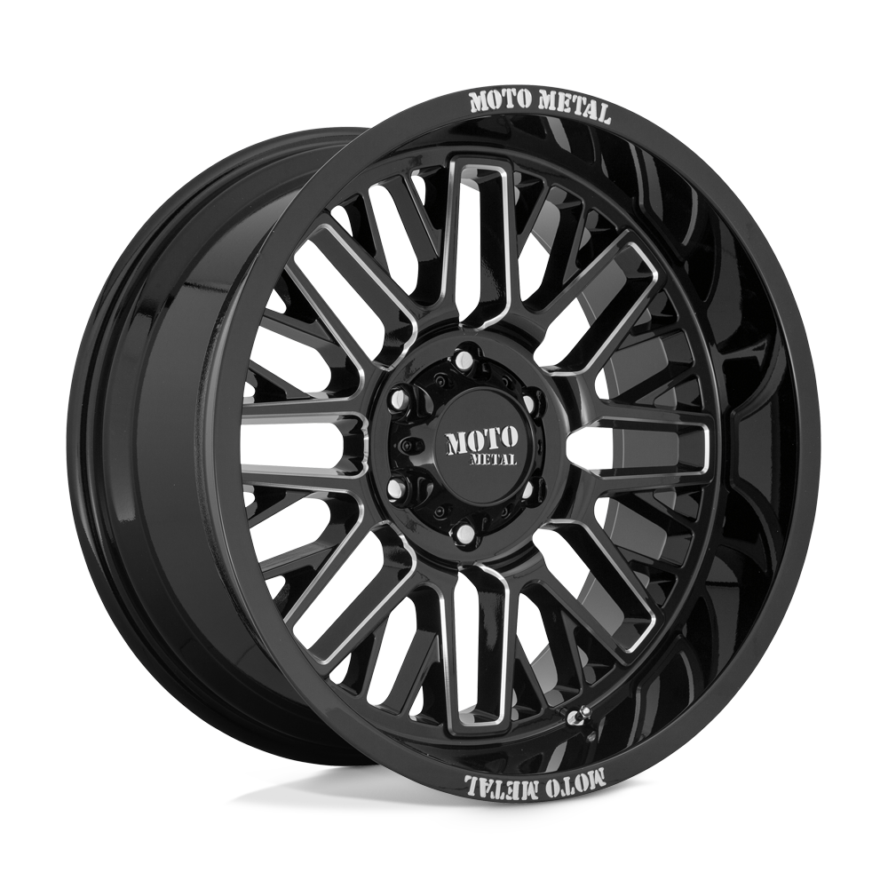 MO802 22X10 6X5.5 G-BLK MILL -18MM