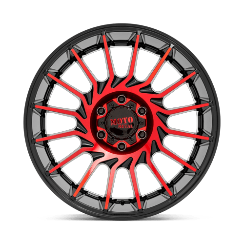 MO807 22X12 8X170 G-BLK MACH RTCC -44MM