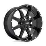 MO970 16X8 6X120/5.5 78.1 G-BLK MILL +0