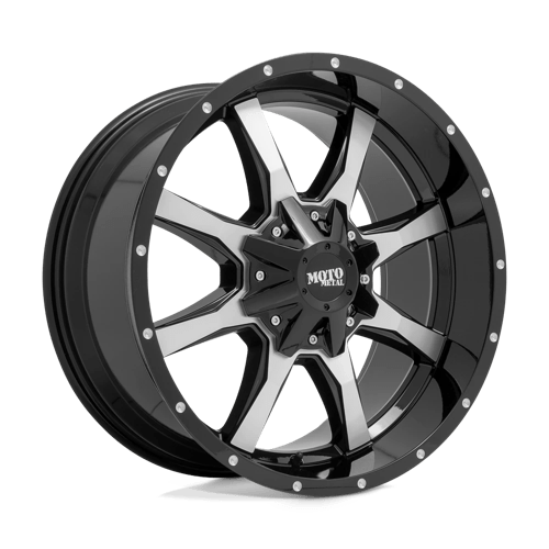 MO970 17X8 5X5.5/150 MACH G-BLK 00MM