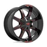 MO970 20X10 8X170 G-BLK MILL RTCC -18MM