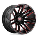 MO978 20X10 8X170 G-BLK MACH  -24MM