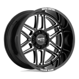MO992 20X10 6X135 G-BLK MILL -18MM