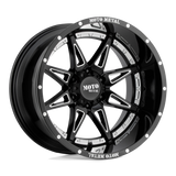 MO993 20X12 8X6.5 G-BLK MILL -44MM