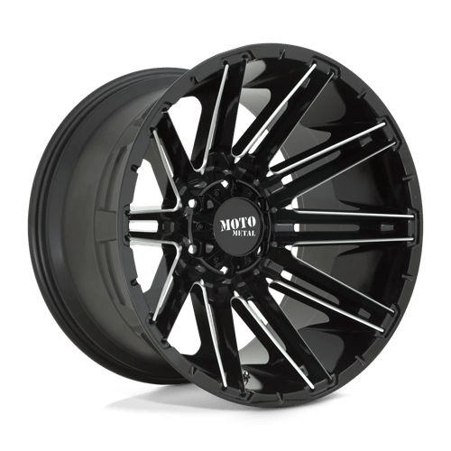 MO998 22X10 6X135 G-BLK MILL -18MM