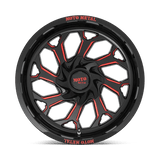MO999 20X10 6X135/5.5 GBLK MILL RTCC -18