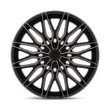 CALABRIA 6 22X9.5 6X5.5 106 +19 MBLK-DT