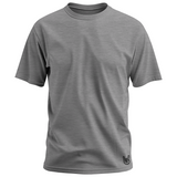 Basic Heathered Grey Tee