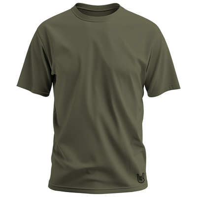 Basic Military Green Tee