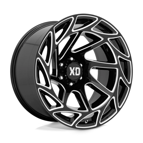 XD860 22X12 6X5.5 G-BLK MILL -44MM