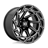 XD860 22X12 6X5.5 G-BLK MILL -44MM