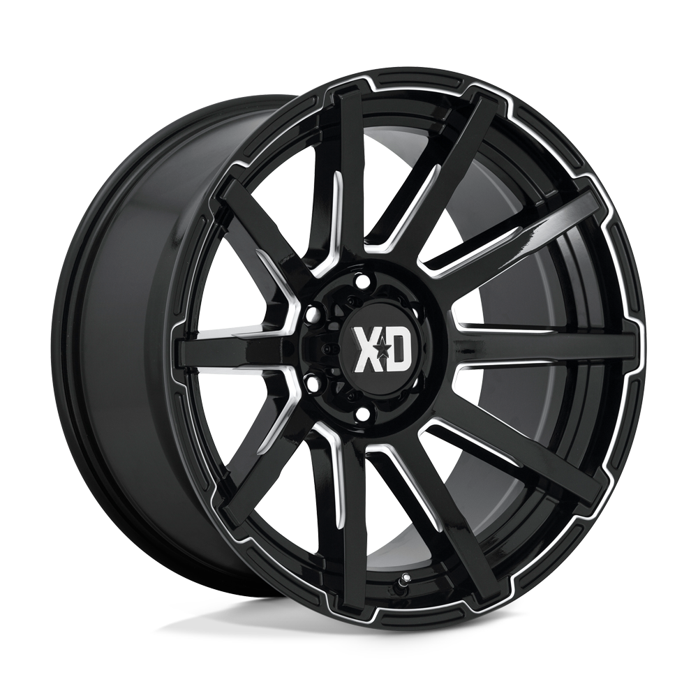 XD847 18X9 8X6.5 G-BLK MILL 00MM