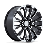 PR211BM 22X9 6X5.5 78.1 G-BLK MACH-FC 28