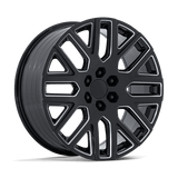 PR231 22X9 6X5.5 78 +28 G-BLK-MILL