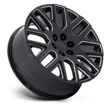 PR231 22X9 6X5.5 78 +28 G-BLK-MILL