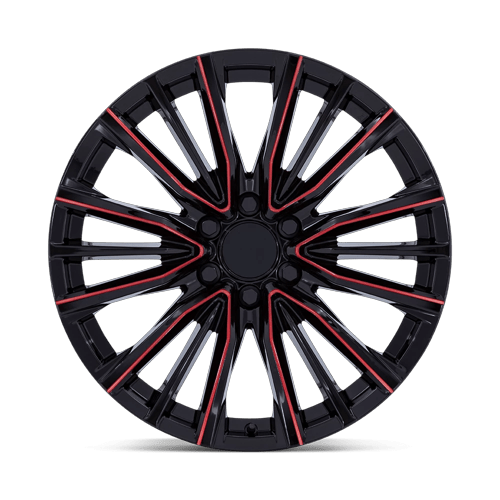 PR223 22X9 6X5.5 78 +28 G-BLK MILL-RED