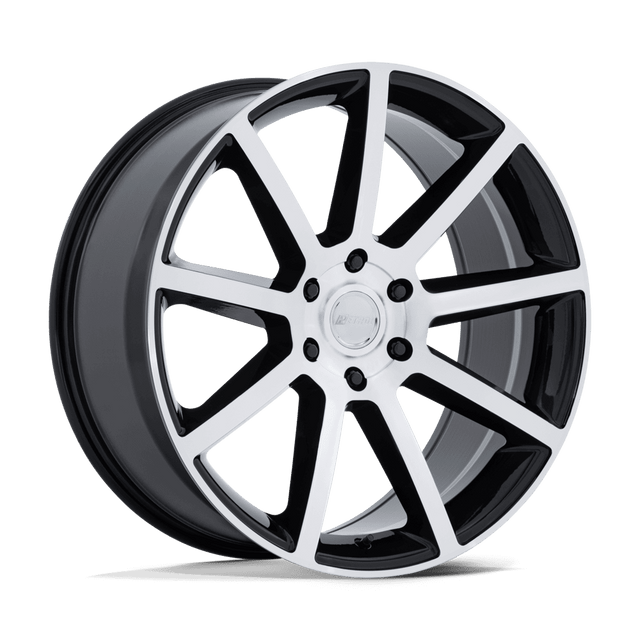 P6E 22X9.5 6X5.5 106 +25 G-BLK MCH-FC