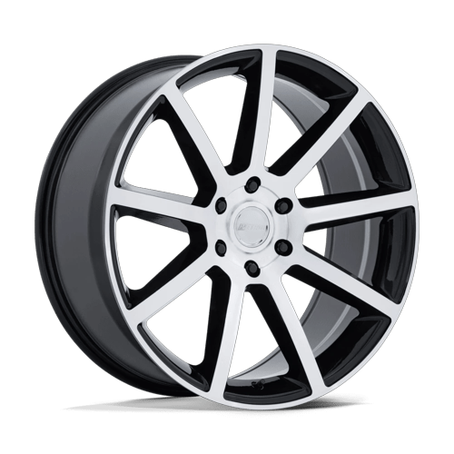 P6E 22X9.5 6X5.5 106 +25 G-BLK MCH-FC